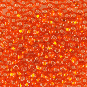 Chaquira Checa 6 Naranja Brillante