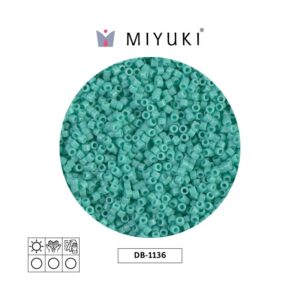 Miyuki Delica Opaco Sea Opal
