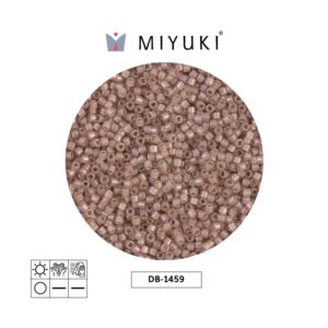 Miyuki Delica Silver Lined Shell Opal