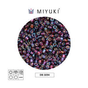 Miyuki Delica Dark Cranberry