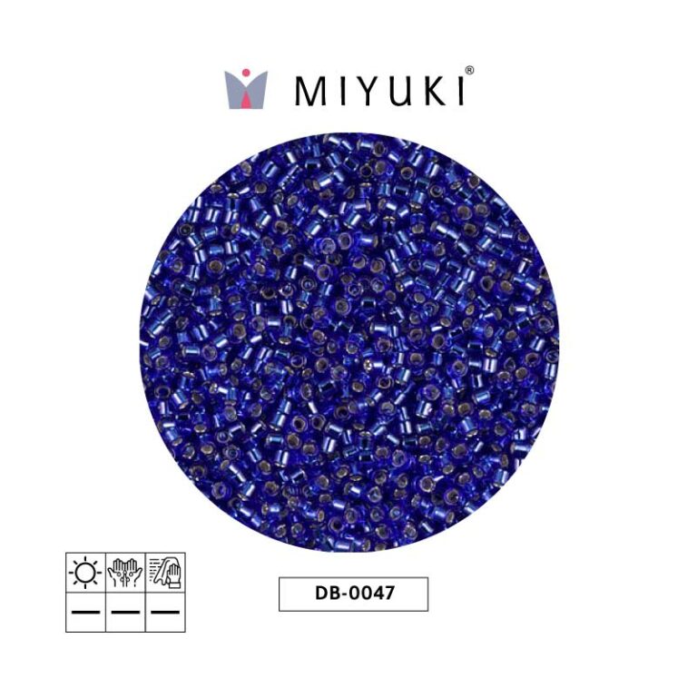 Miyuki Delica Silver Id Sapphire
