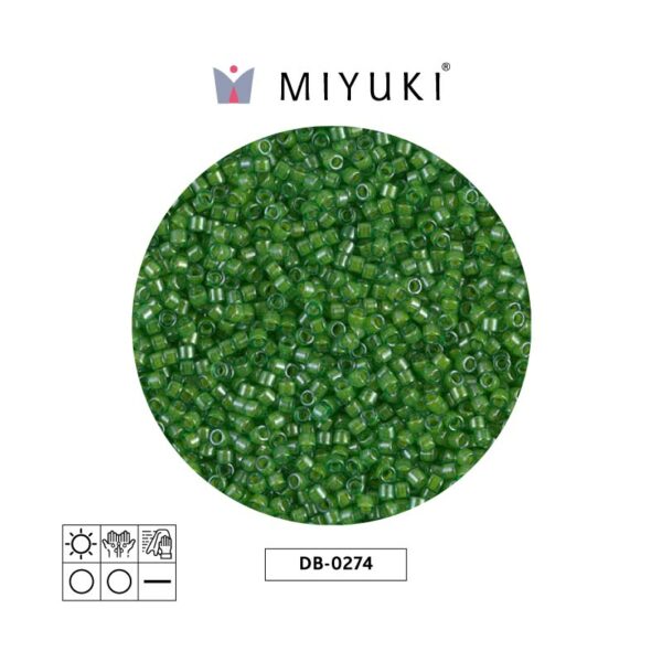 Miyuki Delica Line Green/Lime