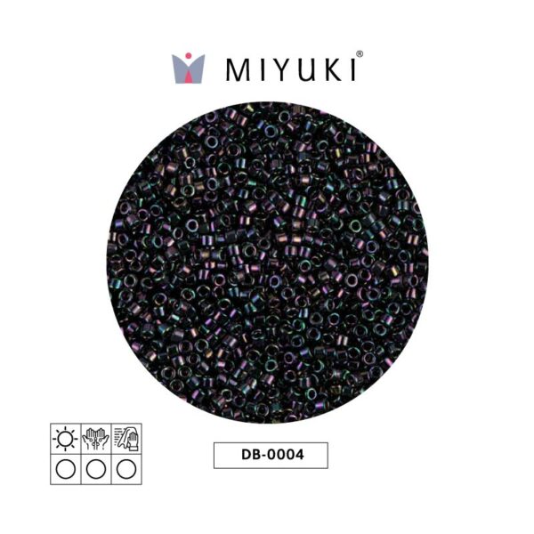 Miyuki Delica Morado Fuerte Visos