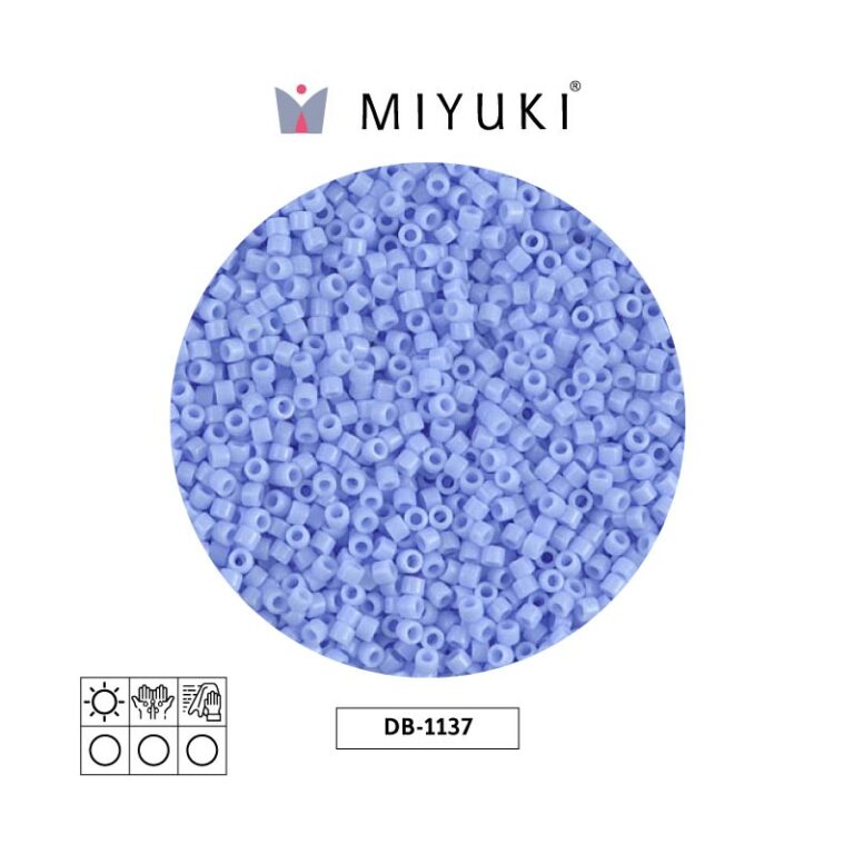 Miyuki Delica Opaco Agathe Blue