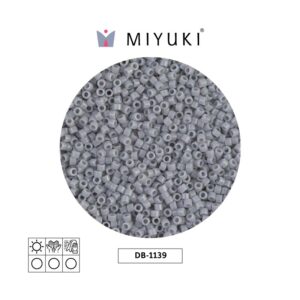 Miyuki Delica Opaco Ghost Grey