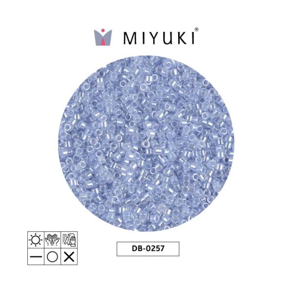 Miyuki Delica Sky Blue Ceylon