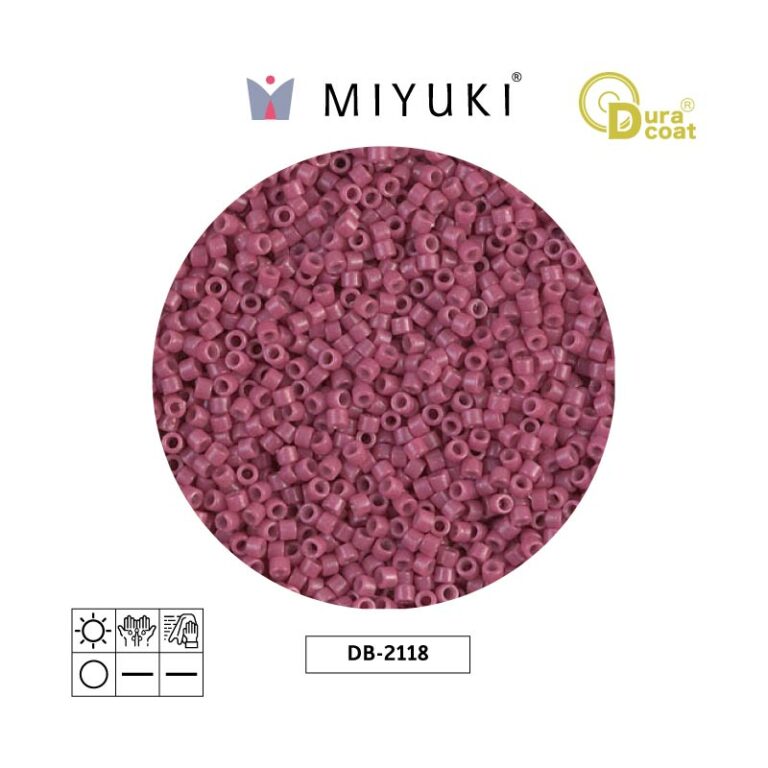 Miyuki Delica Opaco Pansy Duracoat