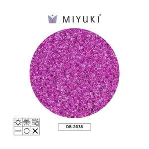 Miyuki Delica Morado Claro Visos