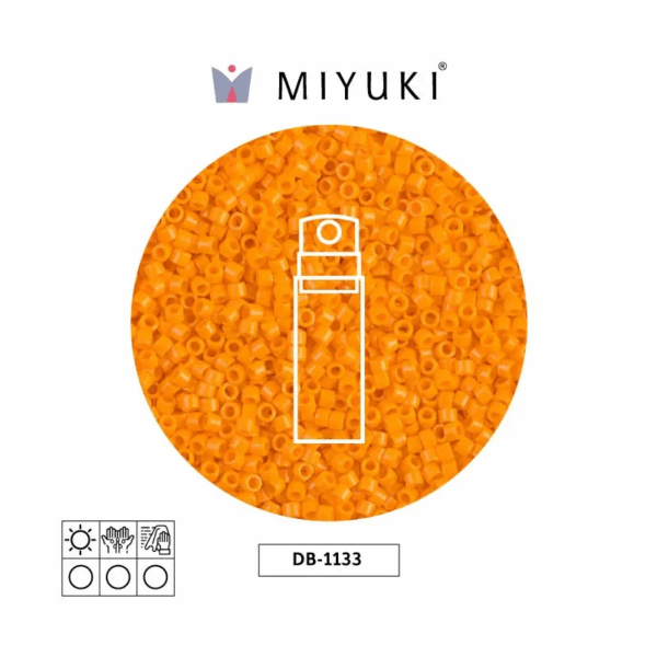 Miyuki Delica Opaco Mandarin