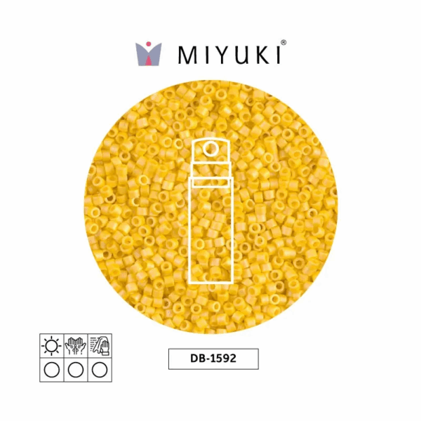 Miyuki Delica Mate Opaco Canary