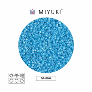Miyuki Delica Opaque Turquoise Blue