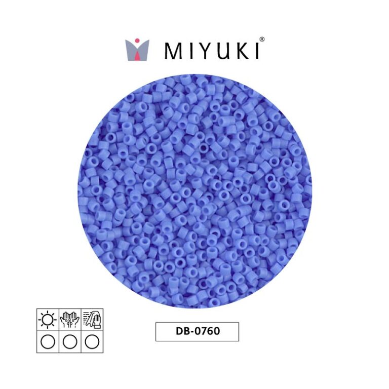 Miyuki Delica Mate Opaco Periwinkle