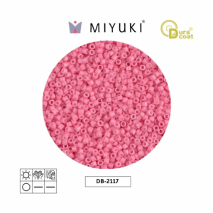 Miyuki Delica Opaque rosa Carnation