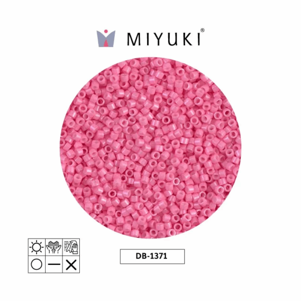 Miyuki Delica Opaque Rose