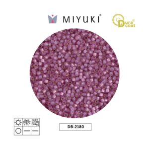 Miyuki Delica Duracoat Orchid