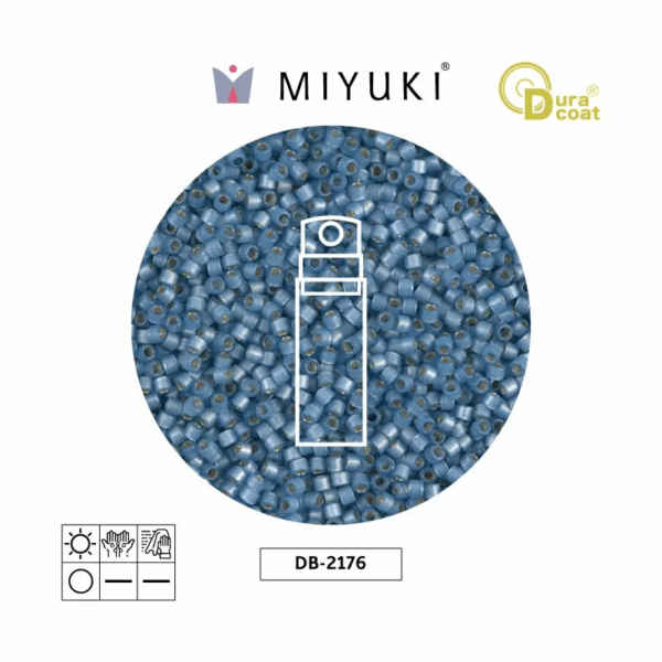 Miyuki Delica Duracoat Berry Sat