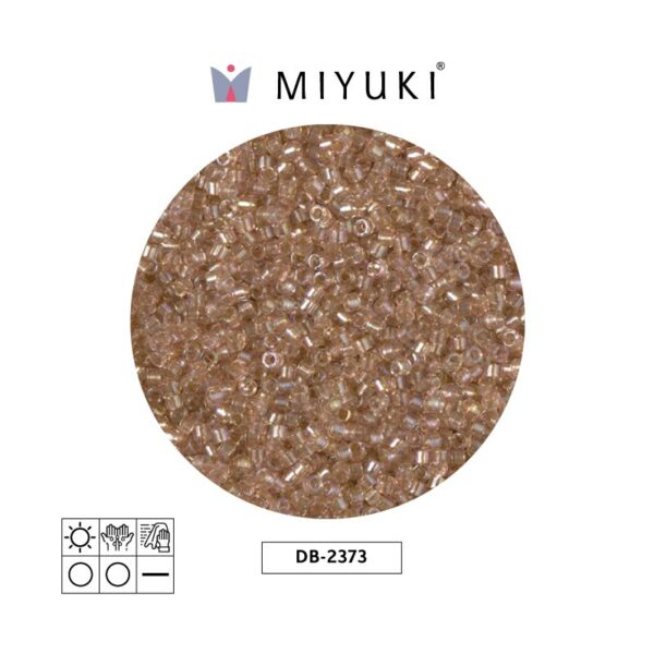 Miyuki Delica Color Lined Blush