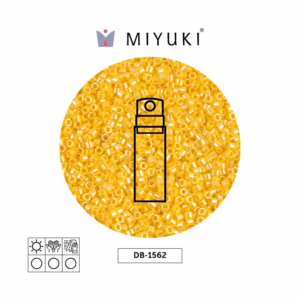 Miyuki Delica Opaco Canary Luster