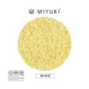 Miyuki Delica Amarillo Claro Visos