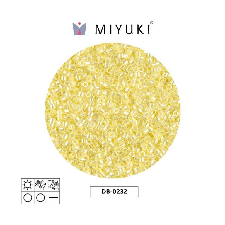 Miyuki Delica Amarillo Claro Visos