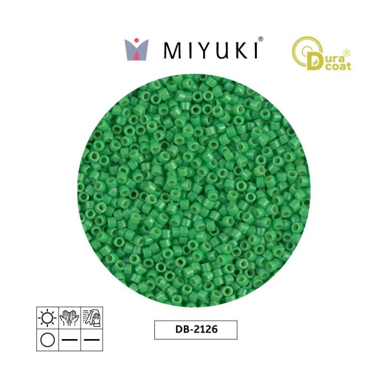 Miyuki Delica Opaque Fiji Green DB2126