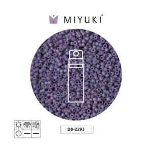 Miyuki Delica Opa Glazed Purple