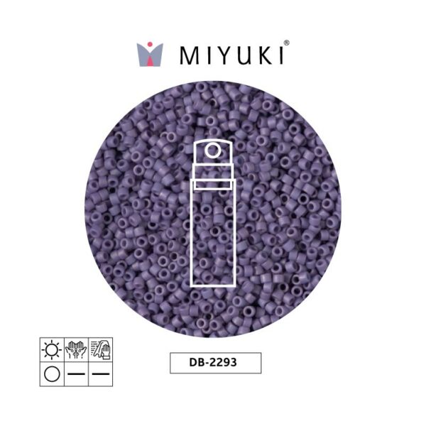 Miyuki Delica Opa Glazed Purple