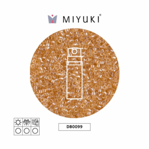 Miyuki Delica Transparente Light