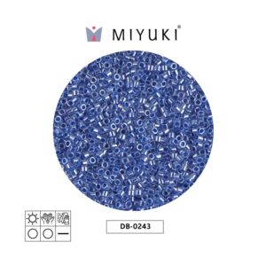 Miyuki Delica Azul Ceylon Perlado DB0243