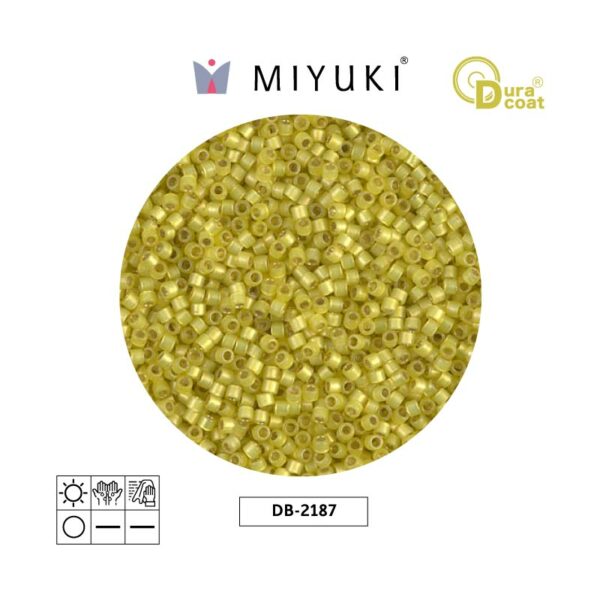 Miyuki Delica Duracoat Citron
