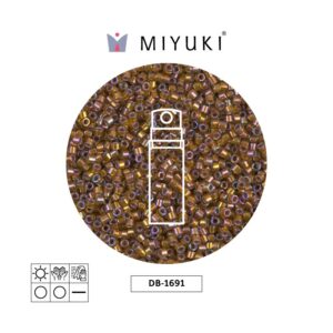 Miyuki Delica Mate Transparente Linea