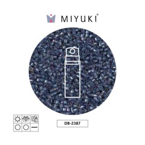 Miyuki Delica Color Lined Tidal
