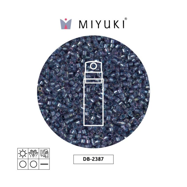 Miyuki Delica Color Lined Tidal