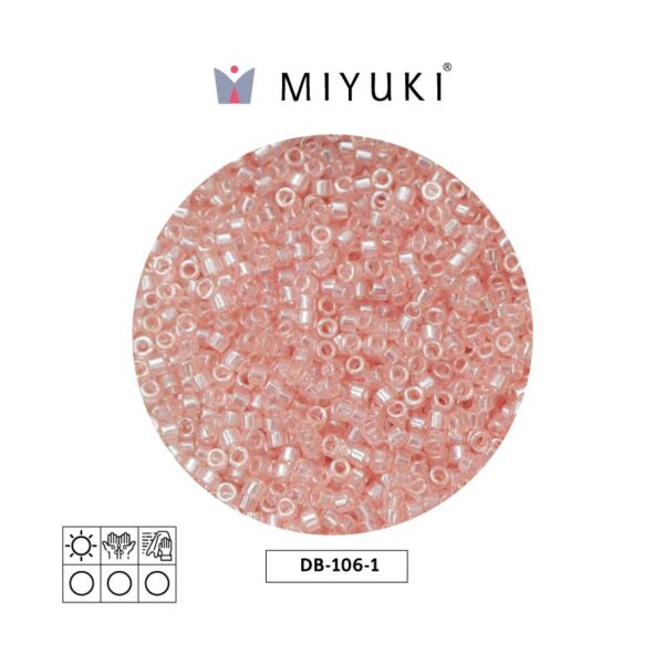 Miyuki Delica Shell Pink Luster