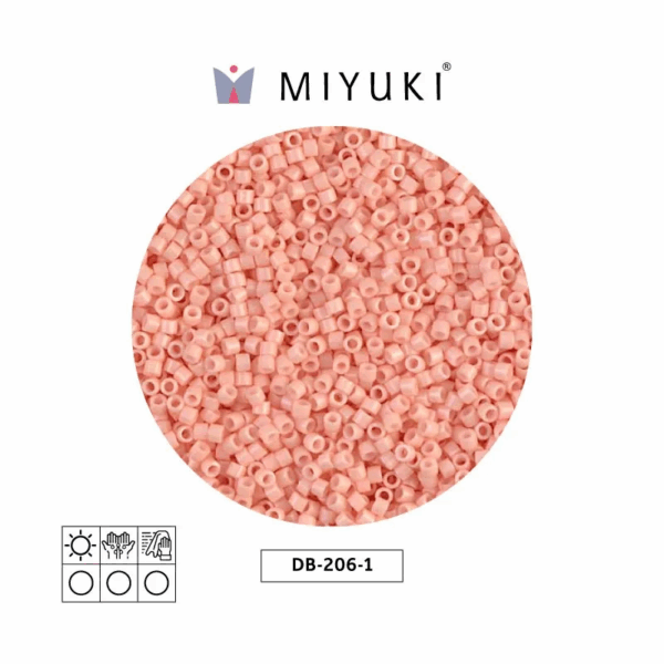 Miyuki Delica Opaque Salmon