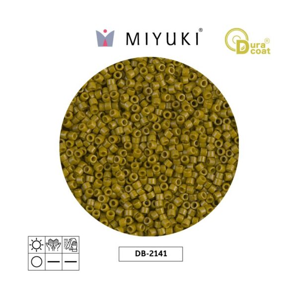 Miyuki Delica Opaque Spanish Olive