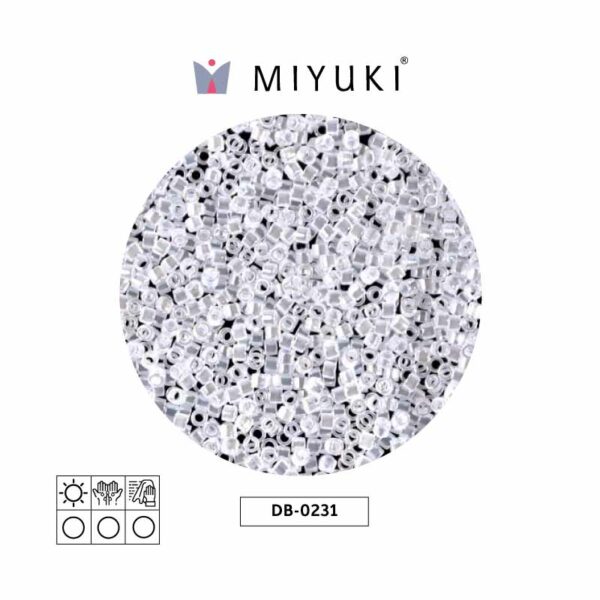Miyuki Delica Crystal Ceylon