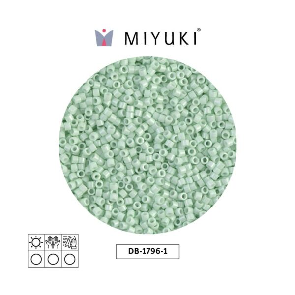 Miyuki Delica Opaque Light Mint