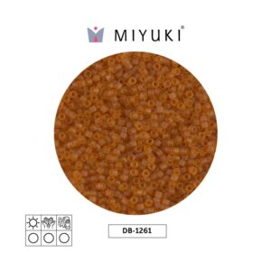 Miyuki Delica Mate Transparente Marigold