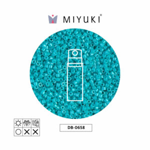 Miyuki Delica Azul Turquesa Opaco
