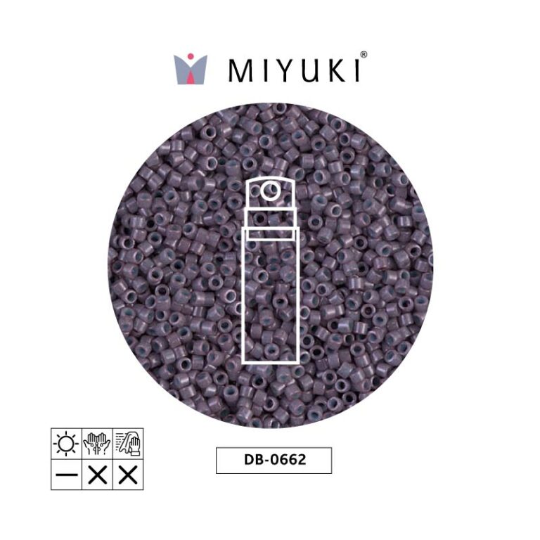 Miyuki Delica Opaco Morado Uva
