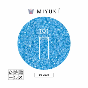 Miyuki Delica Neon Ocean Blue