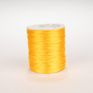 Cordon Seda Delgado 1mm Amarillo