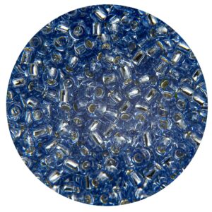 Mostacilla Japonesa Round  11/0 Transparent Cold Silver