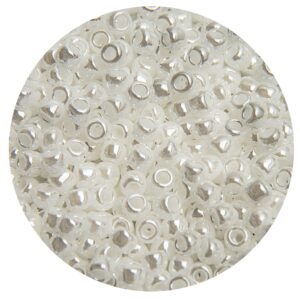 Mostacilla Japonesa Round  11/0 Brillant Vitrail Pearl
