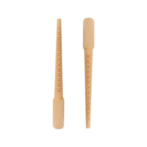 Mandril Anillero Medidor Anillos Madera