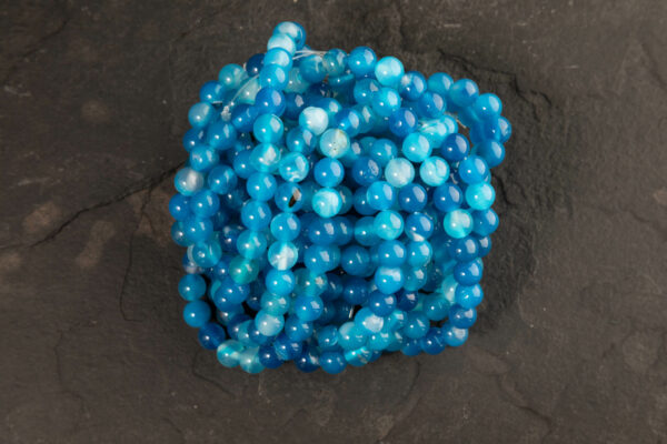 Piedra Natural Agata Azul