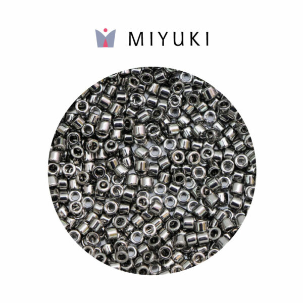 Miyuki Delica Silver Lined Nikel Plated