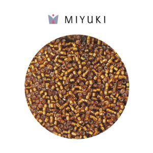 Miyuki Delica Transparente Linea Plateada Bronce