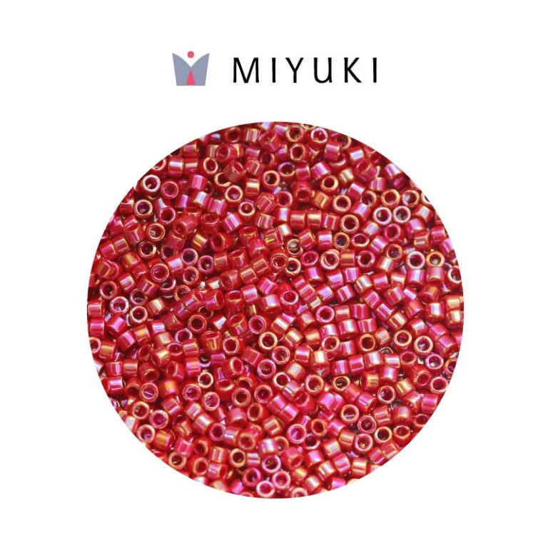 Miyuki Delica Opaque Red AB